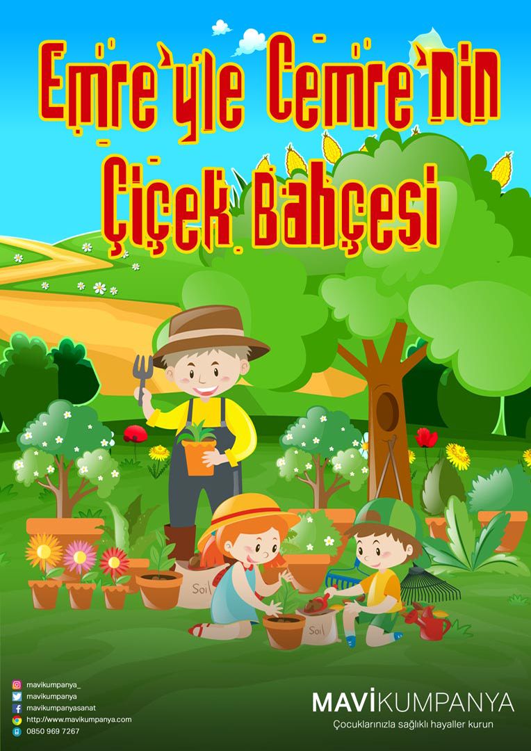 Emre'yle Cemre'nin Çiçek Bahçesi